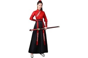 Angcoco Unisex Antica Cinese Tradizionale Dinastia Tang Hanfu Wuxia Cosplay Costumi