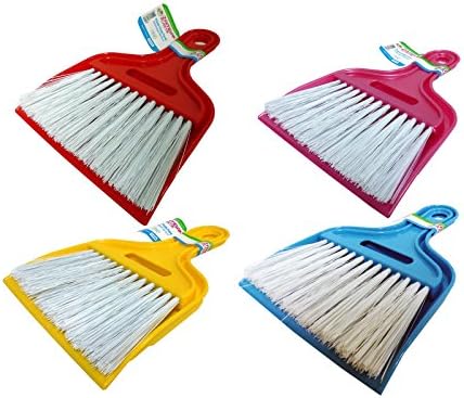 Zambak Compact Mini Small Dustpan Brush Set For Keyboards Vents Dashboard Car Dust Pan (Assorted -1 Supplied)