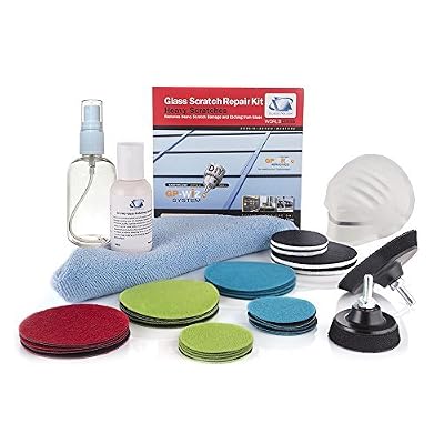 Glass Polish Kit de réparation anti-rayures pour verre