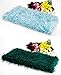 FINEJO Newborn Baby Fur Photography Photo Props Background Backdrop Blanket Greenr