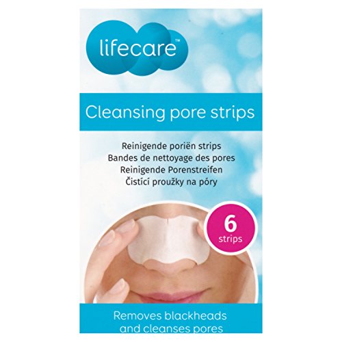 Tiritas Contra Espinillas Comedones Limpia Los Poros Del Nariz Tiras Purificadoras 6 Tiras - 