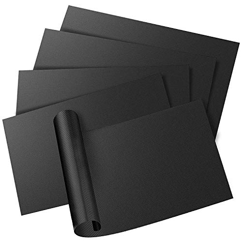 cdsnxore Tapis de Cuisson Tapis de Barbecue Grill Mat 40x33 CM Tapis de Grill Antiadhésif Feuilles de Cuisson Réutilisable et Résistant pour Barbecue