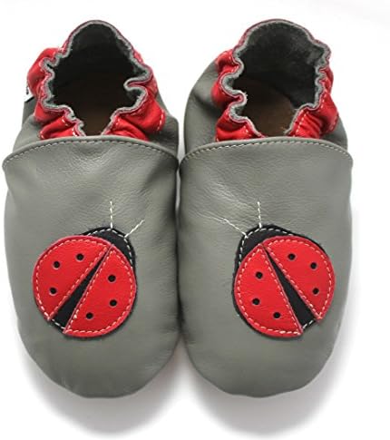 Meli Melo bio Girls' Slippers grey Size: 7-7.5 Child
