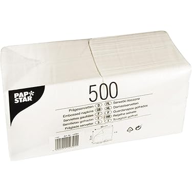 Lunch-Servietten 1-lagig, 3000 Stück, Weiß, 12x12 Cm – Ideal Für Partys Und Den Alltag