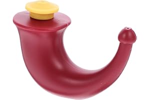 Durlo Sinus Neti Pot Nässköljflaska Yoga Neti Pot för Bihålesköljning Nässköljning Nässköljning Bevattning Röd Hornrengörare