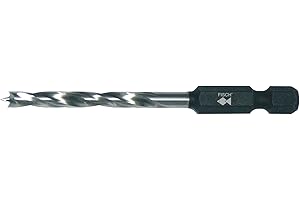 FISCH Poisson, 013be03 Mèche à bois spirale HSS avec embout 1/4 ", 013BE0400