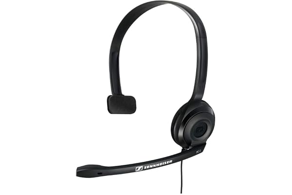 Sennheiser PC 2 Chat Micro-casque VoiP,Noir
