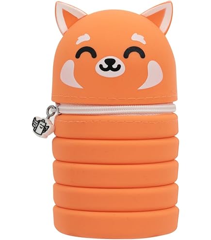 Mr. Wonderful - Trousse Extensible - Panda Roux - à Crayons en