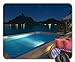 Produktbild Jacuzzi Pool at night time Bora Bora Polynesia Mouse Pad, Mousepad (Beaches Mouse Pad)