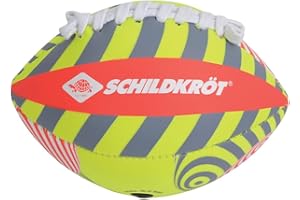 Schildkröt Mini Ballon de Football Américain en Néoprène, Taille 2, 16 x 10 cm, Surface Textile Antidérapante, Résistant à l'eau Salée, Idéal pour Les Mains des Petits Enfants, 970346