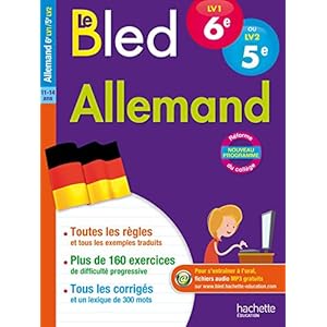 Cahier Bled Allemand niveau A1 : 6e LV1/5e LV2 Livre en Ligne Cahier Bled Allemand niveau A1 : 6e LV1/5e LV2 Livre en Ligne - Telecharger Ebook