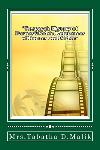 Research History Of Barnes Noble References Of Barnes And Noble