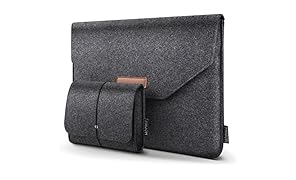 HOMIEE Custodie Morbide, Custodia MacBook Borse per PC Portatili 13-15.6 in Feltro