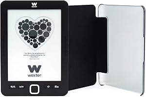 Woxter Scriba - Libro electrónico (Black, 195 + Funda)