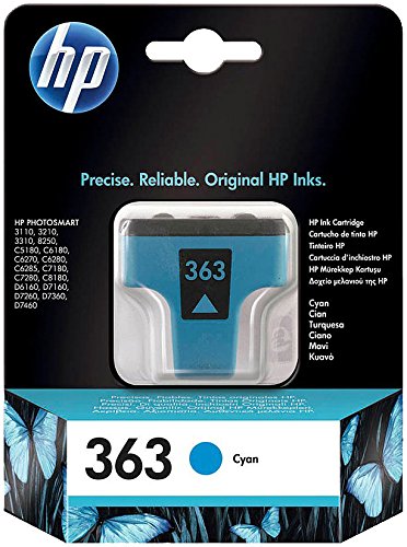 Preisvergleich Produktbild hp Original Tintenpatrone C8771EE (No.363), cyan