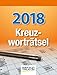 Kreuzworträtsel 2018: Tages-Abreisskalender mit einem neuen Kreuzworträtsel für jeden Tag I Aufstellbar I 12 x 16 cm by 