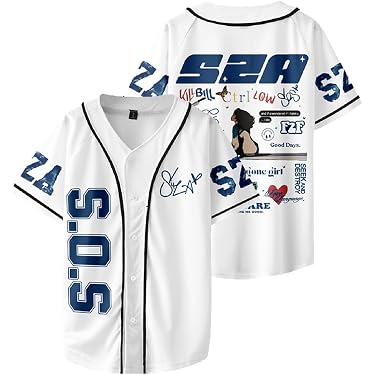 Maglia Baseball Uomo Ma Croix - Cotone Leggero Con Bottoni, Tinta Unita Casual