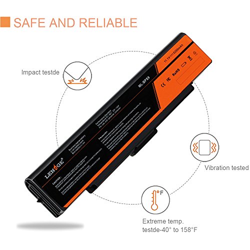 LENOGE Hochleistung Akku Li-ion Ersatz Laptop Batterie Für SONY Vaio PCG VGN-AR VGN-NR VGN-SZ VGN-CR Serie VGP-BPS10 VGP-BPS9 VGP-BPS9A/B VGP-BPS9/B VGP-BPS9/S VGP-BPL9 - 4