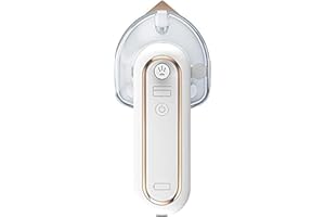 D'LLESELL Ferri A Vapore - Ferro Da Stiro Senza Fili Da Viaggio Mini Portatile Ricaricabile USB, Fai Mestiere Da Viaggio Di Lavoro A 360 Gradi