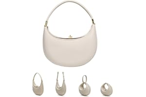 GSenhui Crescent Bag For Women Half Moon Bag Crossbody Bag Luna Bag Leather Crescent Cross Body Bag Dumpling Bag Clutch Bag 4 In 1 Hobos Handbag