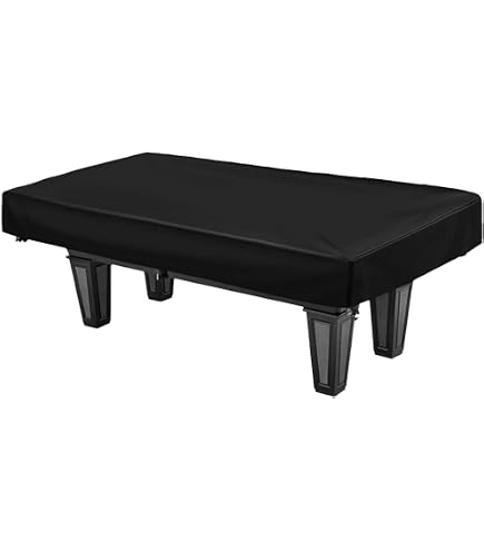 BlissfulAbode Housse de table de billard d'extérieur en tissu