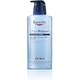 Eucerin UreaRepair 5% Urea Gentle Bath Gel (400ml), Face and Body Cleanser Moisturizing and Exfoliating for Immediate Relief,