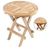 Dieser Teakholztisch ist naturbelassen und unbehandelt. Teak ist auf Grund des hohen natürlichen Ölgehaltes unempfindlich gegenüber Witterungseinflüssen, Pilzen und Insekten.