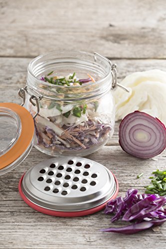 Kilner Käse Reibe Set – Inklusive, mit Bügelverschluss, jar, transparent - 6