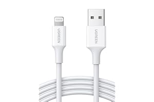 UGREEN iPhone Charger Cable 1M [MFi Certified] Lightning Cable 2.4A, USB A to Lightning Cord Power Delivery PD 20W, Compatible for iPhone 14/14 Pro/Plus/Pro Max, 6-13 All Series, iPad