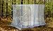 The Best Mosquito Net By NATURO - The Largest Double Bed Mosquito Net Canopy - Insect Malaria Zika Repellent - Free Bonuses: 2 Insect Repellent Bracelets , A Full Hanging Kit & Carry Bag + Free E-Book