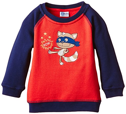 SALT AND PEPPER Baby Boys Sweatshirt -  Orange - 12-18 Months