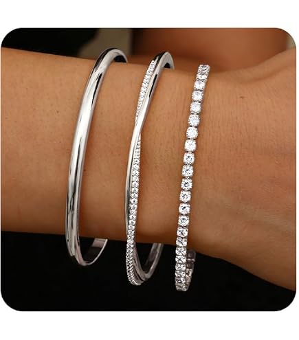 Bracciale Magnetico In Acciaio Oro Rosa 4 Elementi Con Portagioie E Strumento Regolazione