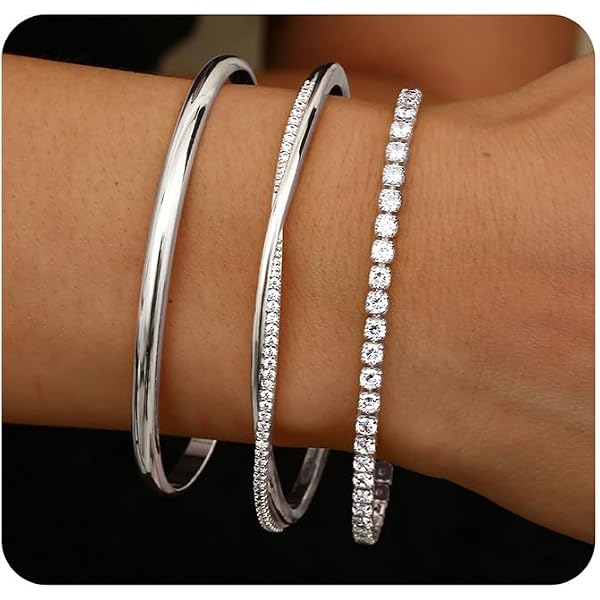Bracelet Demi-jonc Plaqué Or 18 Carats - Diamètre 6,5 Cm - Bijou Femme élégant - Neuf Avec étiquettes