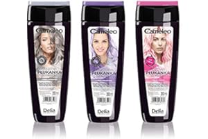 DELIA COSMETICS Delia Cameleo - Hair Toner Rinse For Bleached/Blonde/Grey Hair - 200ml X 3 (Mixed Trio)