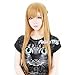 Sword Art Online Asuna Yuuki Yellow Golden Women Anime Cosplay Hair Wig+Wig Cap