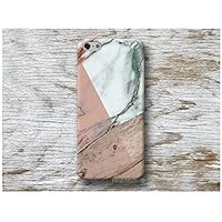 rosa Holz Weiß Marmor Hülle Handyhülle für iPhone 4 4s 5 5se se 5C 5S 6 6s 7 Plus iPhone 8 Plus iPod 5 6