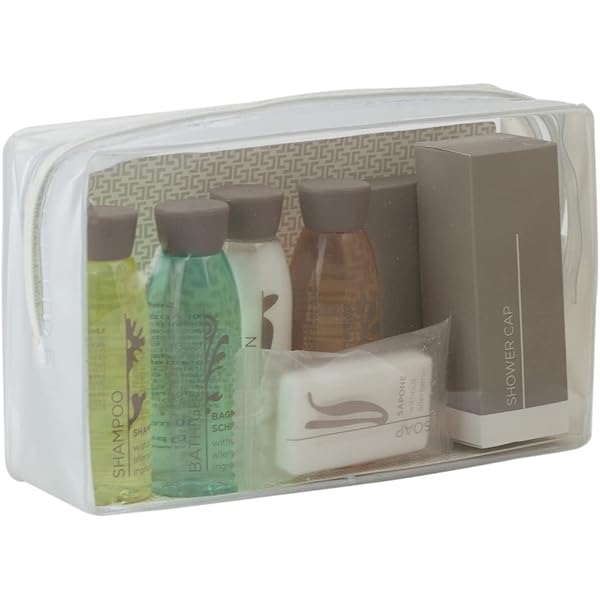 Present-More Beauty Oil Amenities Kit – Hotel Pflegeset Ohne Allergene Mit Tahitian Duft Für 100 Gäste