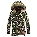 Produktbild Luckycat Herrenmode Camouflage Wintermantel Verdickung Baumwolle gefütterte Winterjacke Winterjacke Steppjacke Daunenjacke Parka Mäntel Jacken