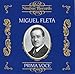 Produktbild Prima Voce - Miguel Fleta: Lieder und Arien (Aufnahmen 1924-1927)