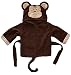 BOMIO Baby Girls' Plain Robe Brown Affe