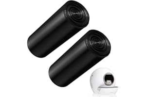 ELS PET 2 Packs Replaced Waste Bags, Cat Litter Waste Receptacles Bags for Cat Litter Box