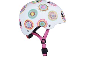 Micro | Casque Rocket | Enfants | Finition Mate | Boucle Magnétique/Lumière LED intégrée | 2-5 Ans