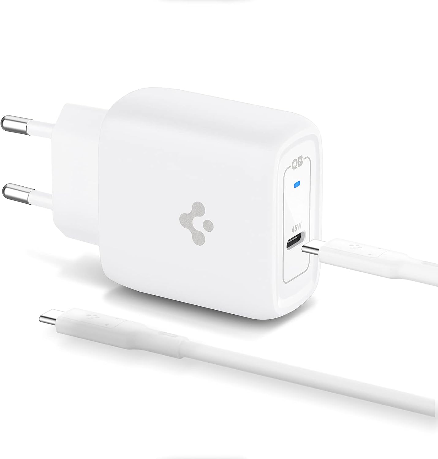Spigen 45W GaN Pro Şarj Adaptörü + Kablo
