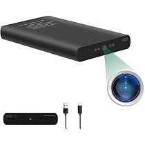 sakalaka Mini Surveillance Camera HD 1080P Power Bank 10000mAh Portable sakalaka Mini Surveillance Camera HD 1080P Power Bank 10000mAh Portable