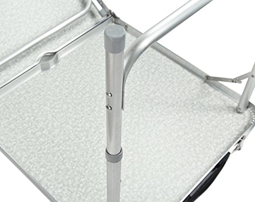 cooshional Campingtisch Aluminium Klapptisch tragbare Tisch im Freien klappbarer Reisetisch - 5