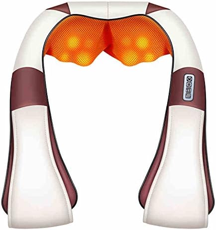 MEIDUO Full Body Massager Electromotion Shiatsu Kneading Shiatsu Rolling Hot PackRelieve Rheumatic Pain Promote The Head's Blood Circulation