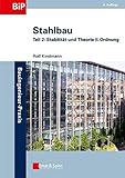 Image de Stahlbau: Teil 2: Stabilität und Theorie II. Ordnung: Teil 2 - Stabilitat Und Theorie II