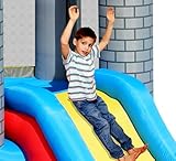 Medievil eck Form mit aufblasbaren Rutsche 9018N Hüpfburg - 3
