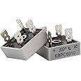 RACO KBPC6010 Diode Bridge Rectifier Diode 60A 1000V KBPC 6010 Power Rectifier Diode Electronic Components Pack of 2