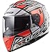 Produktbild LS2 Motorradhelm BREAKER BARBERA CHALLENGE, Schwarz/Orange, Größe S
